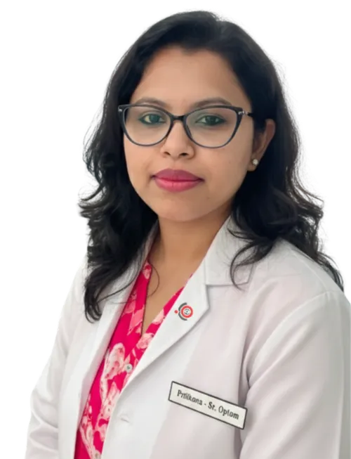 pritikana sikdar — senior optometrist